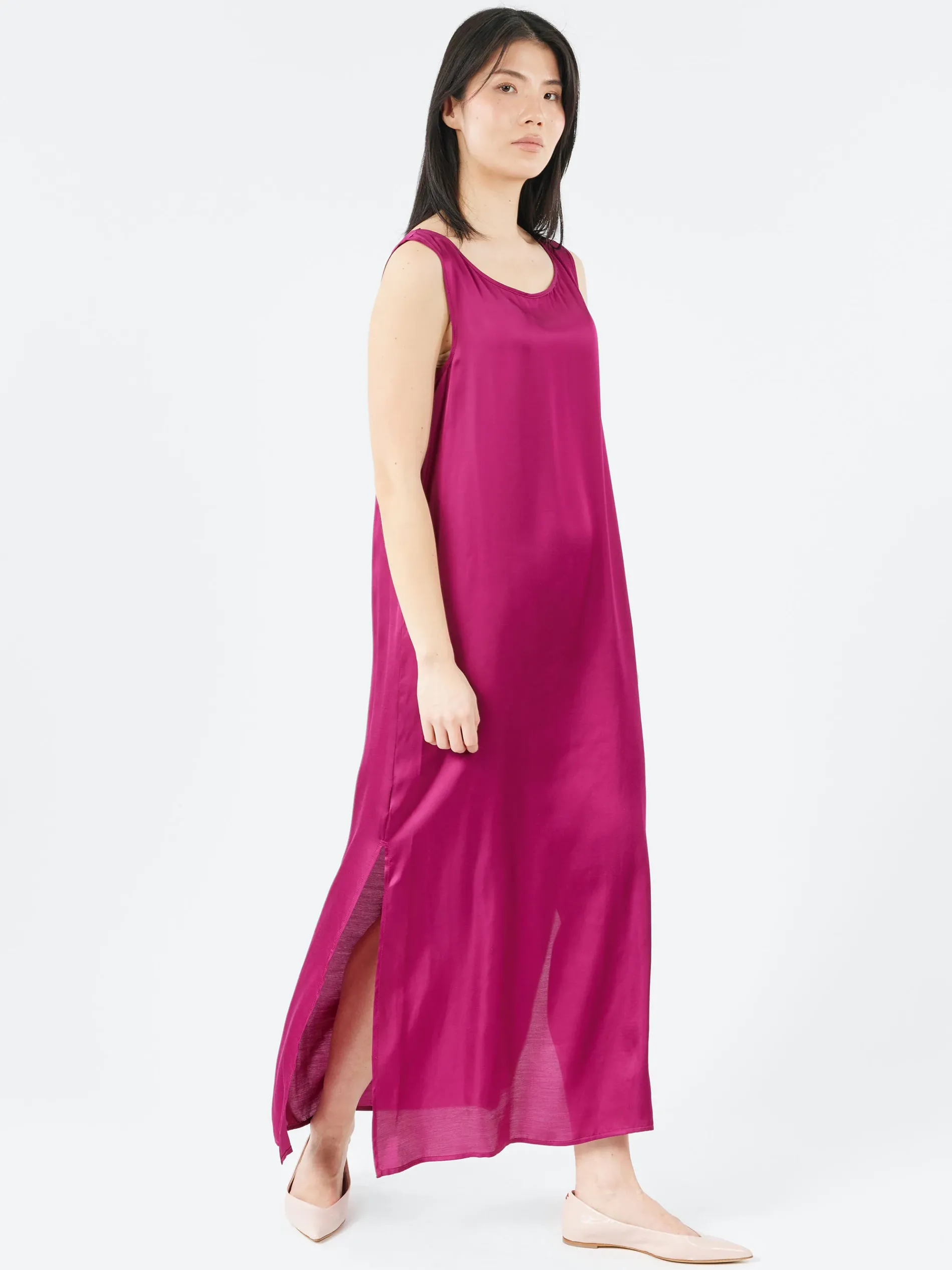 collection PRIVÉE? - RA3032 Slip Dress in Dark Cherry