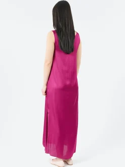 collection PRIVÉE? - RA3032 Slip Dress in Dark Cherry