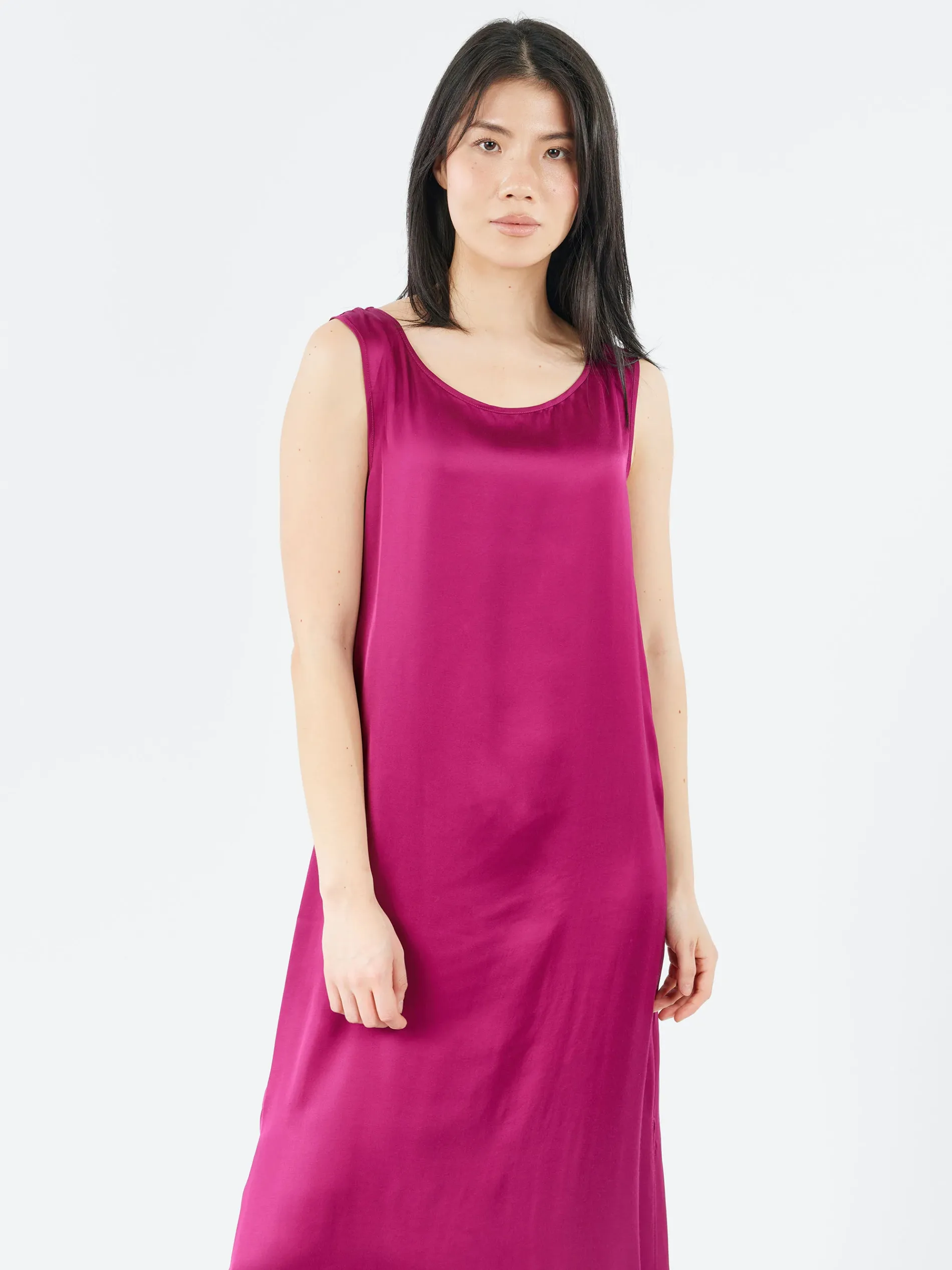 collection PRIVÉE? - RA3032 Slip Dress in Dark Cherry