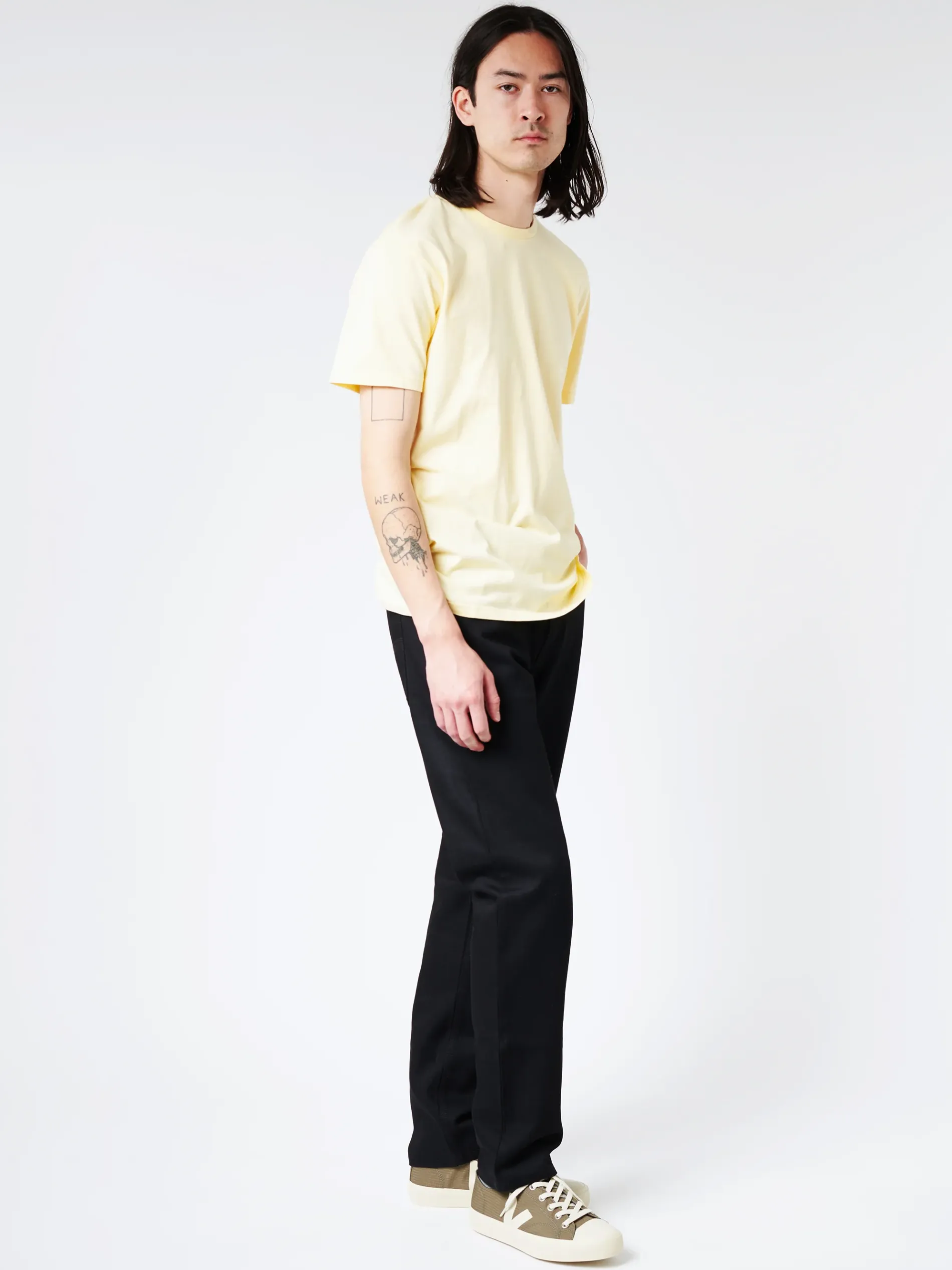 Colorful Standard - Classic Organic Tee in Soft Yellow