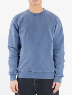 Colorful Standard - Classic Organic Crew in Neptune Blue