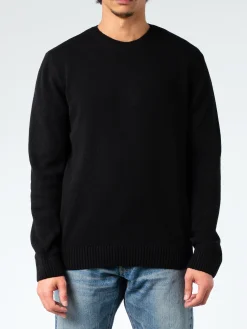 Colorful Standard - Merino Wool Crew in Deep Black