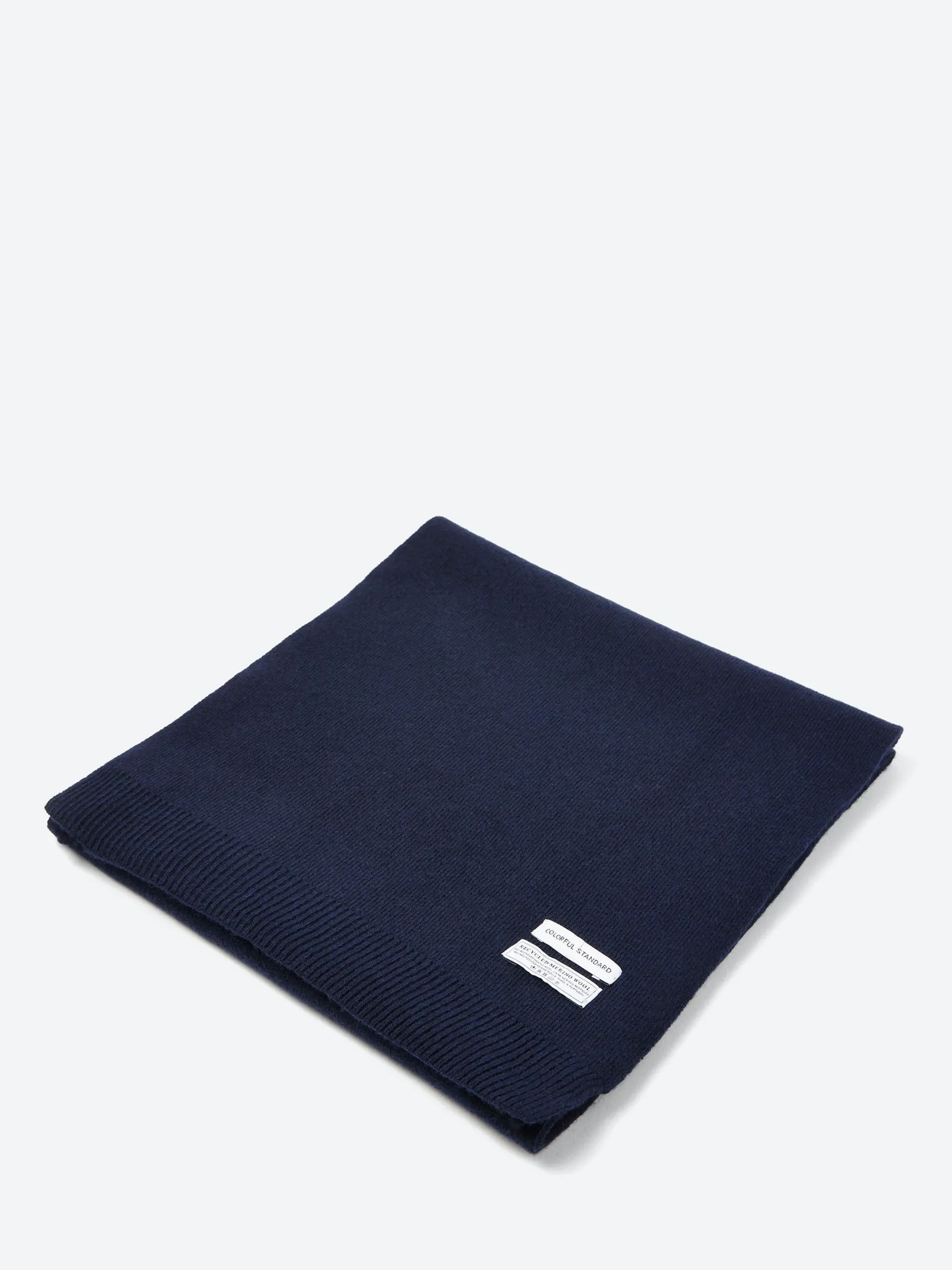 Colorful Standard - Merino Wool Scarf in Navy