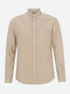 Colorful Standard - Organic Button Down Shirt in Oyster Grey