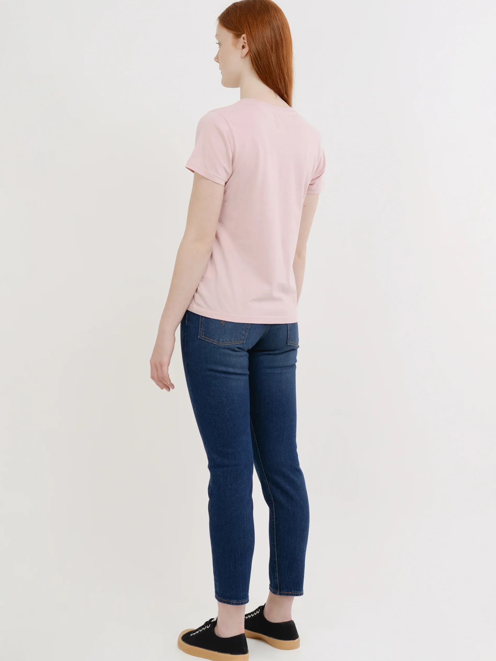Colorful Standard - Women Light Organic Tee in Faded Pink