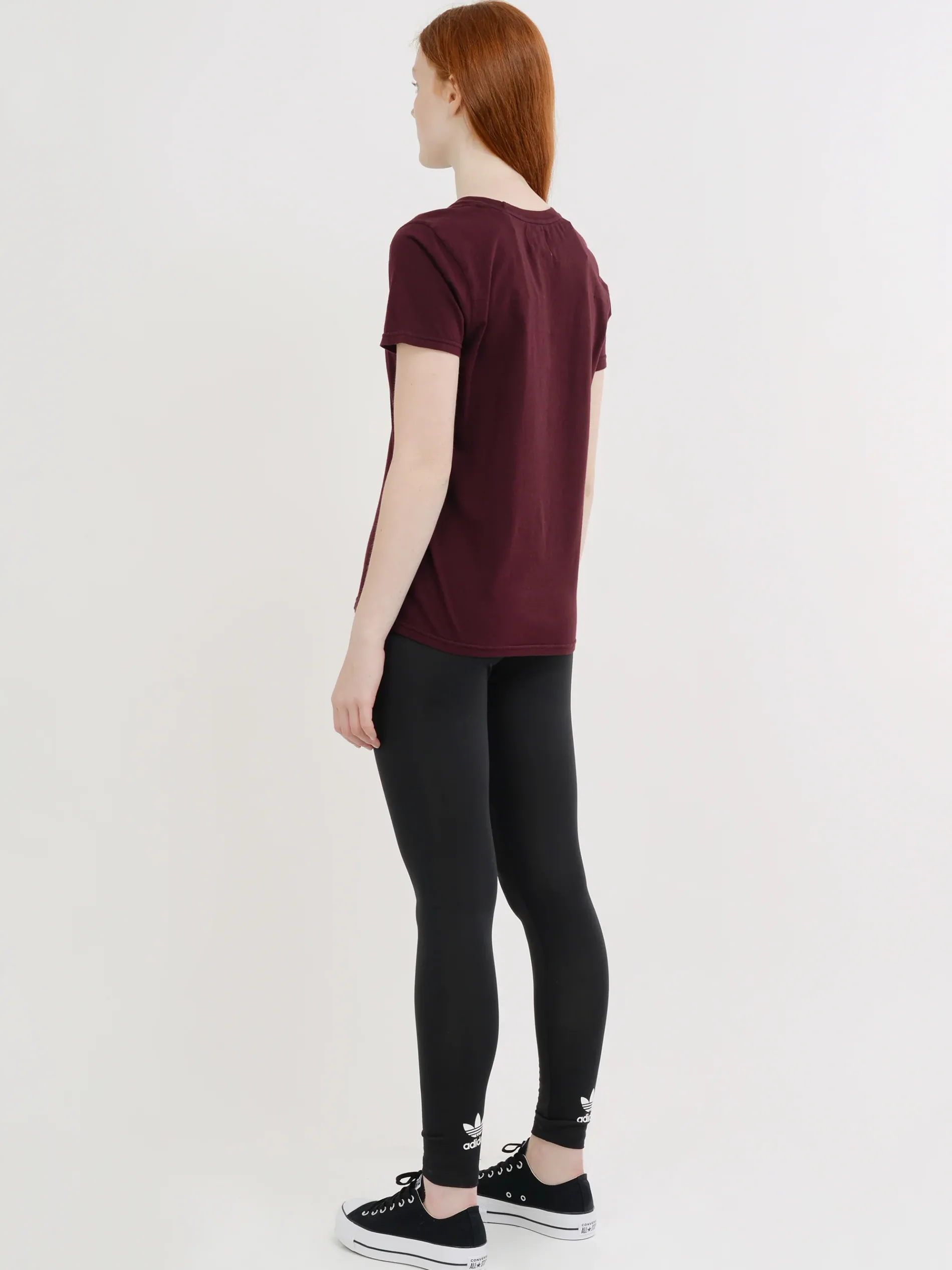 Colorful Standard - Women Light Organic Tee in Oxblood Red