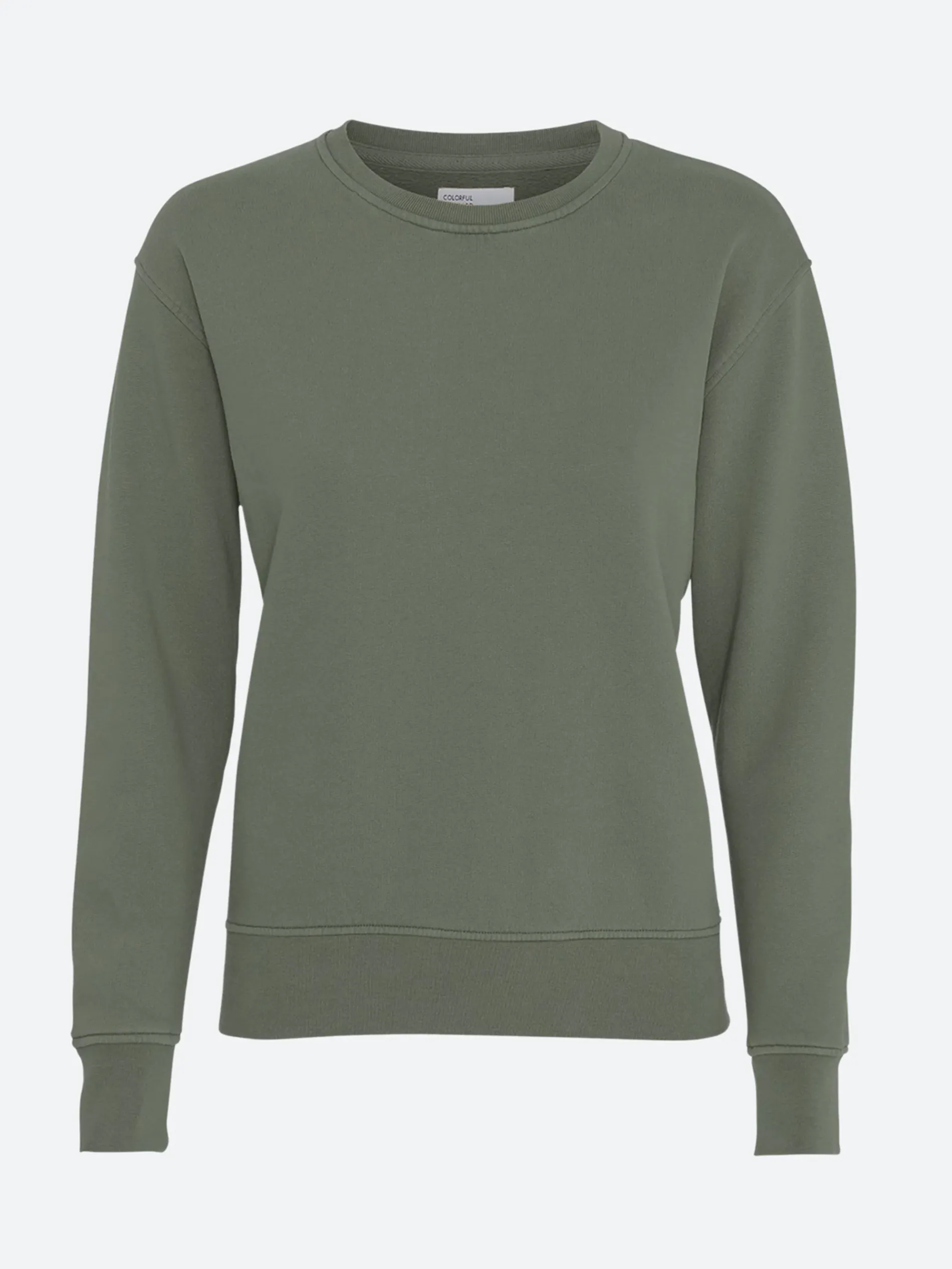 Colorful Standard - Women Classic Organic Crew in Dusty Olive