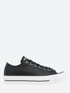 Converse - Chuck Taylor All Star Lift Leather Low Top in Black
