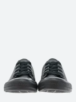 Converse - Chuck Taylor All Star Mono Leather Low Top in Black/Monochrome