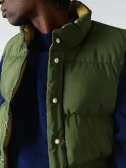 Crescent Down Works - Down Italian Vest in Olive