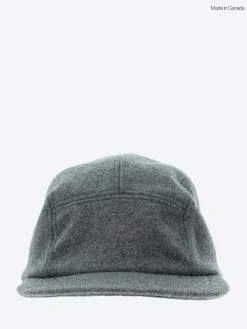 Crown Cap - Melton Cap in Light Grey