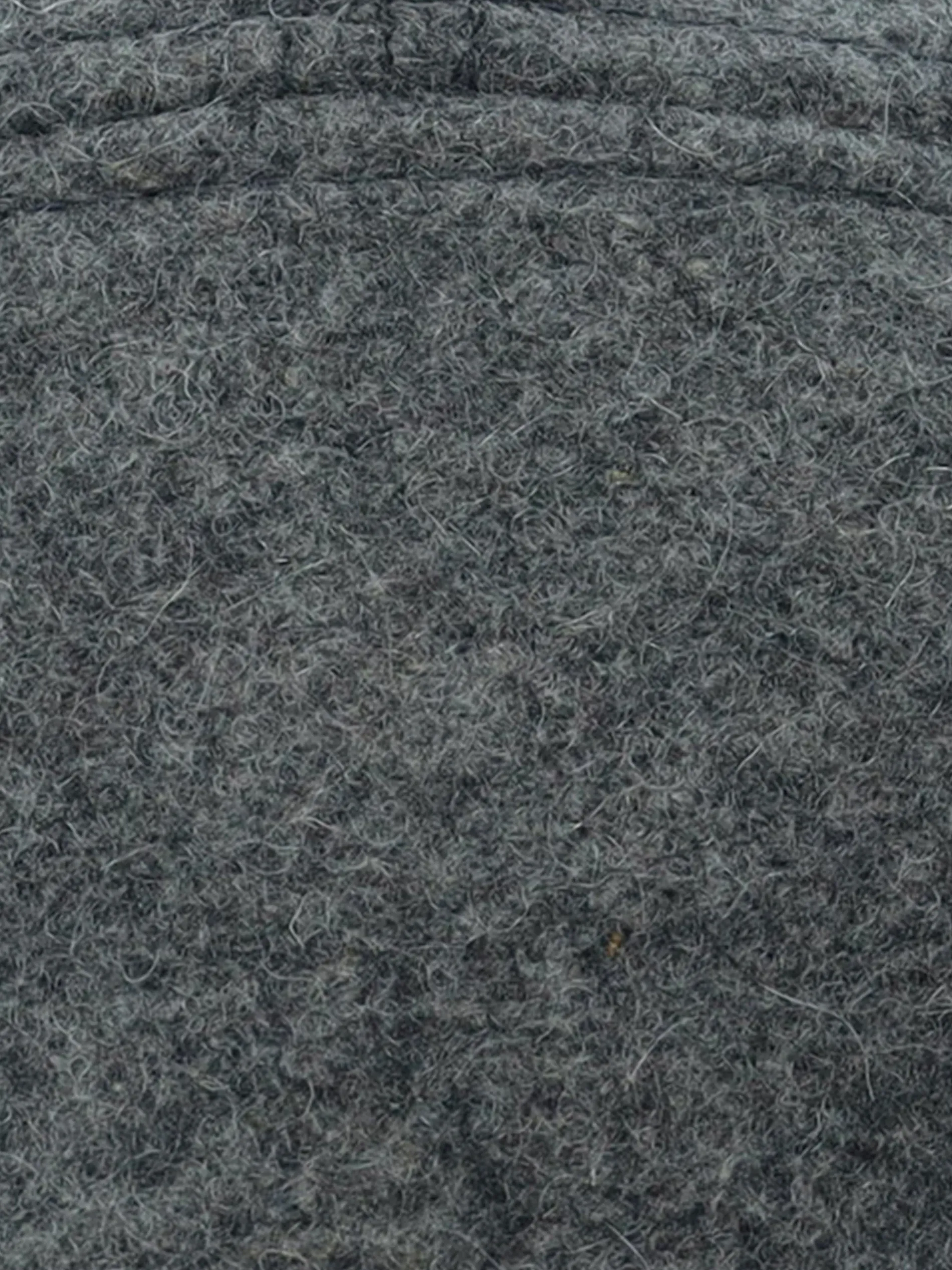 Crown Cap - Melton Cap in Light Grey