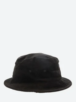 Danton - Corduroy Bucket Hat in Black