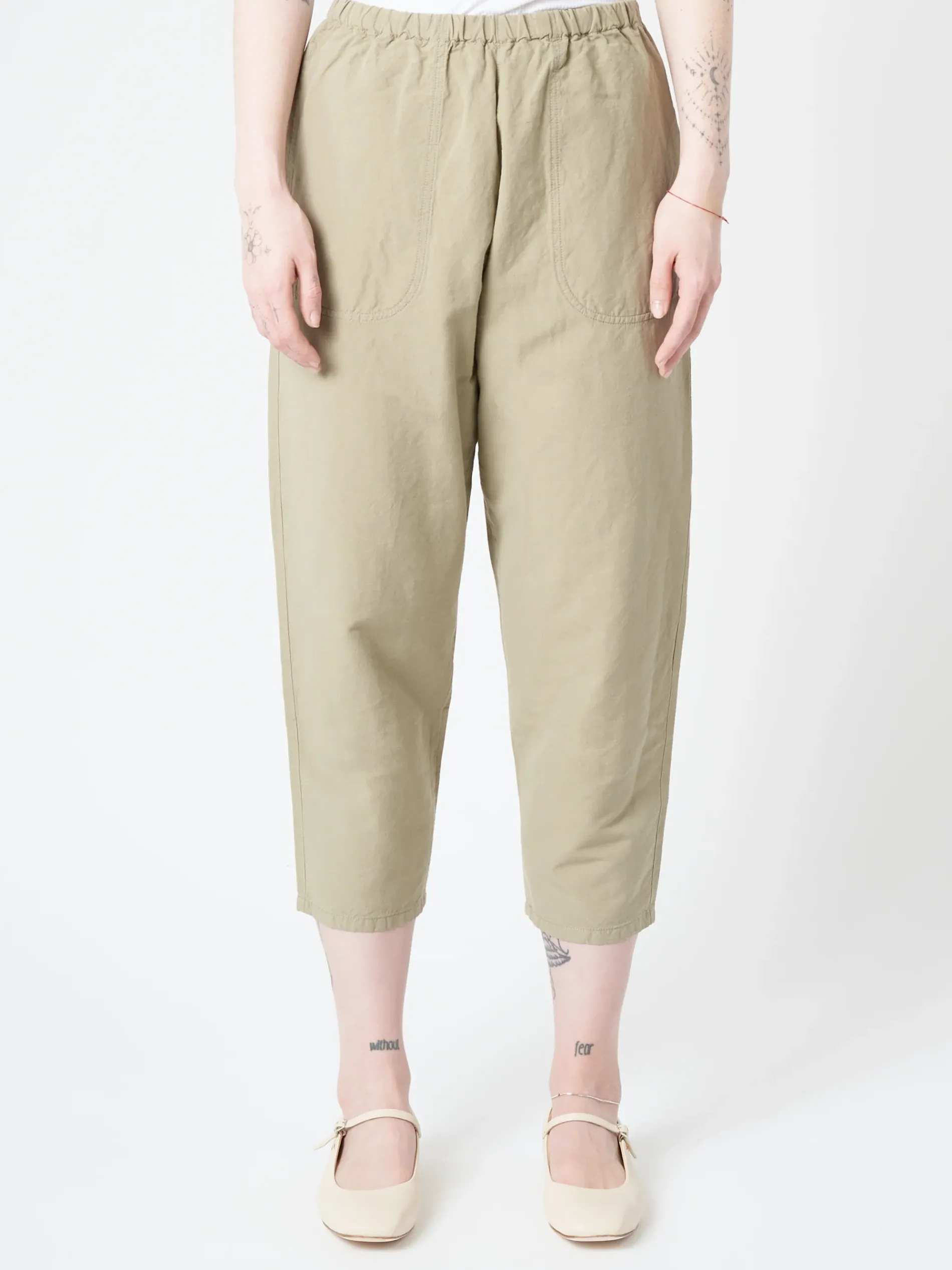 Danton - Easy Pants in Olive