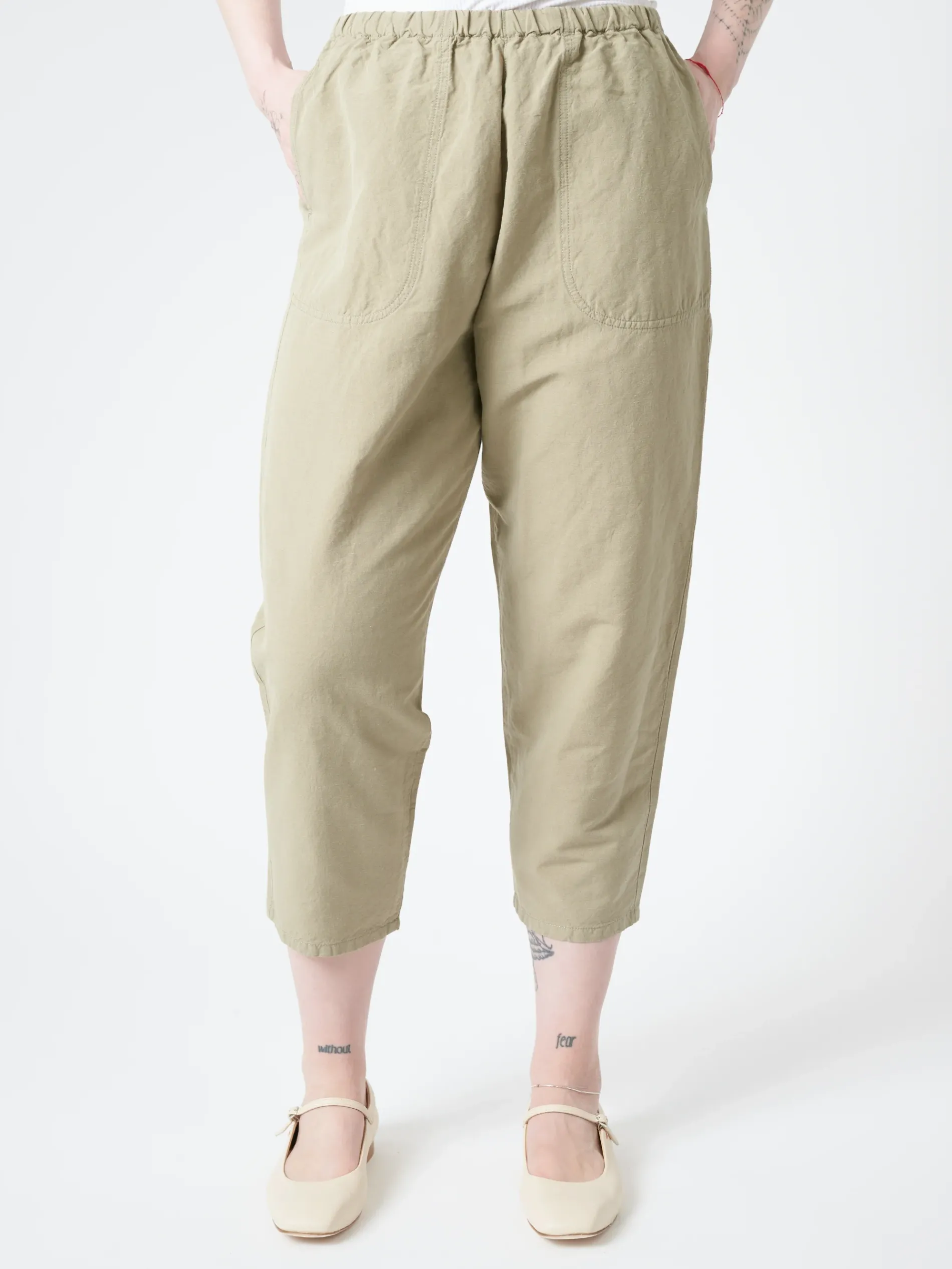 Danton - Easy Pants in Olive