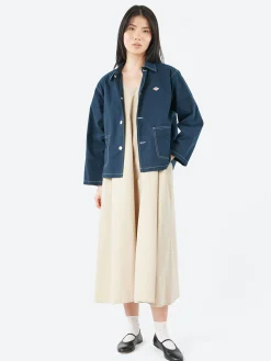 Danton - Horse Cloth Shirt Coveralls in Dark Navy