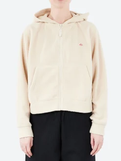 Danton - Polartec Thermal Pro Zip Hoodie in Ivory