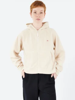 Danton - Polartec Thermal Pro Zip Hoodie in Ivory