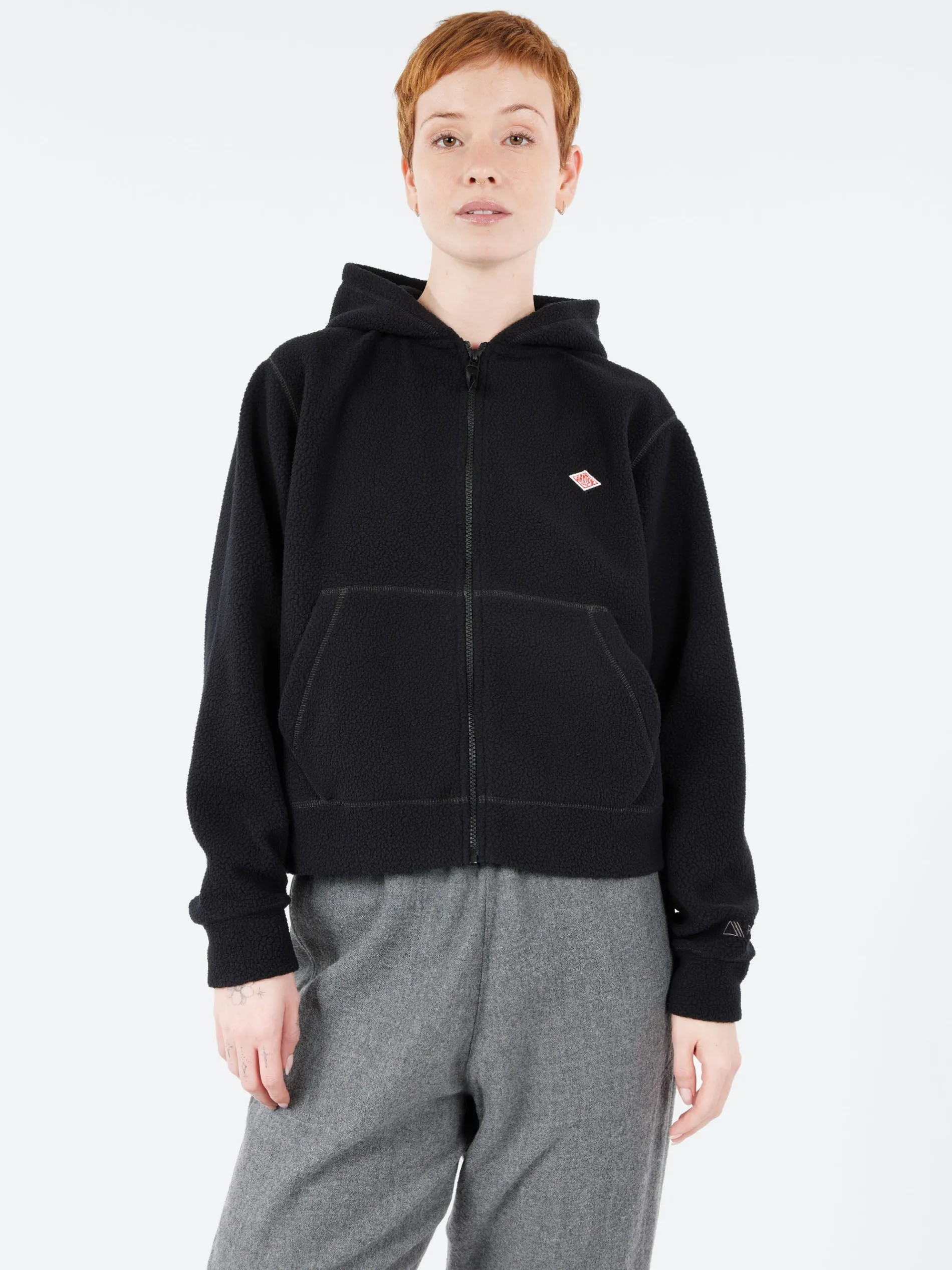 Danton - Polartec Thermal Pro Zip Hoodie in Black