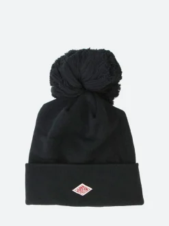 Danton - Pom Knit Cap in Black