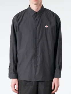 Danton - Ripstop Work Shirt in Black