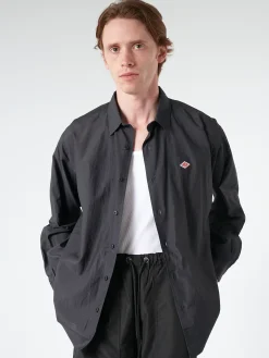 Danton - Ripstop Work Shirt in Black