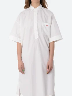 Danton - Shirt Dress in White