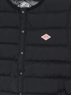 Danton - Women's Inner Down Crewneck Vest in Black