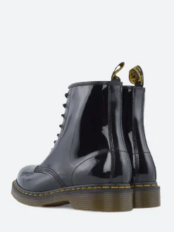 Dr. Martens - 1460 W Lace Up Boots in Black Patent