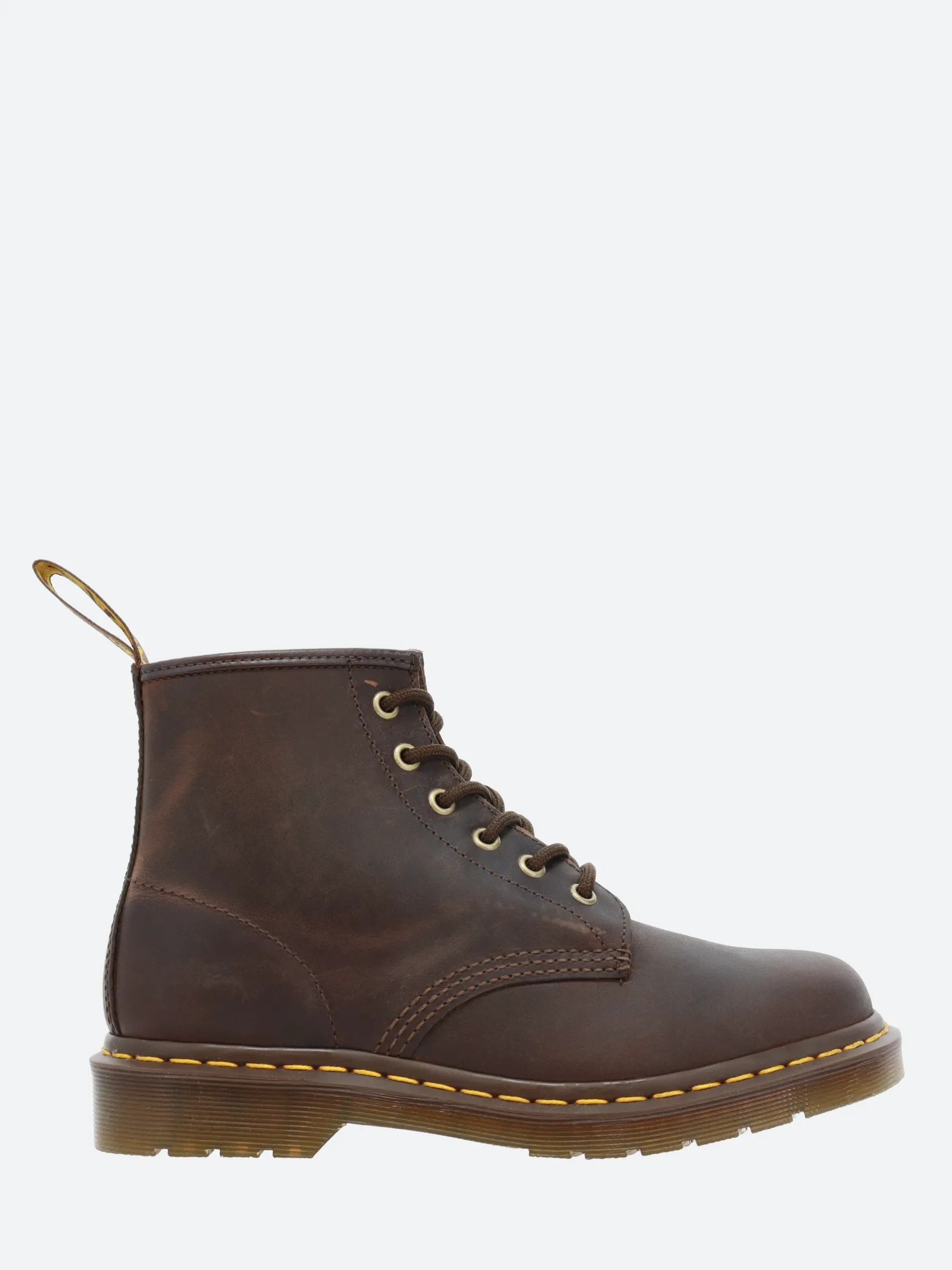 Dr. Martens - 101 YS Ankle Boots in Crazy Horse Brown