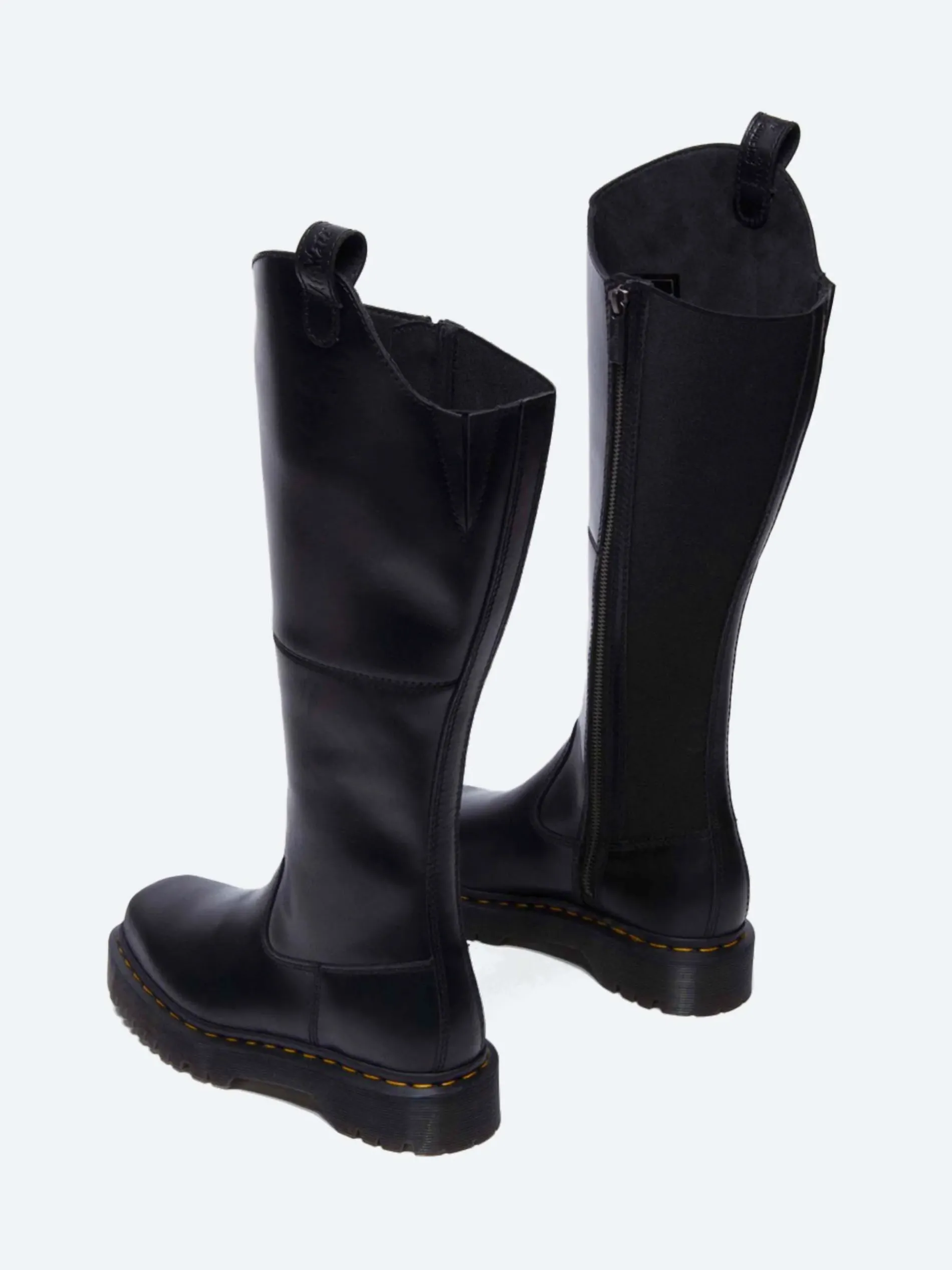 Dr. Martens - Amaayah Knee High Boots in Black Orleans