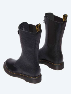 Dr. Martens - 1B99 Front Zip Boots in Black Wanama