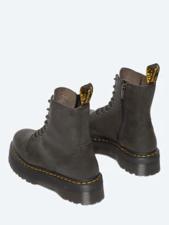Dr. Martens - Jadon Platform Boots in Charcoal Grey