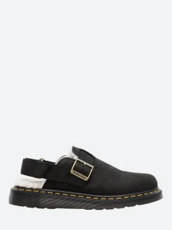 Dr. Martens - Jorge II Faux Fur Lined Slingback Mules in Black