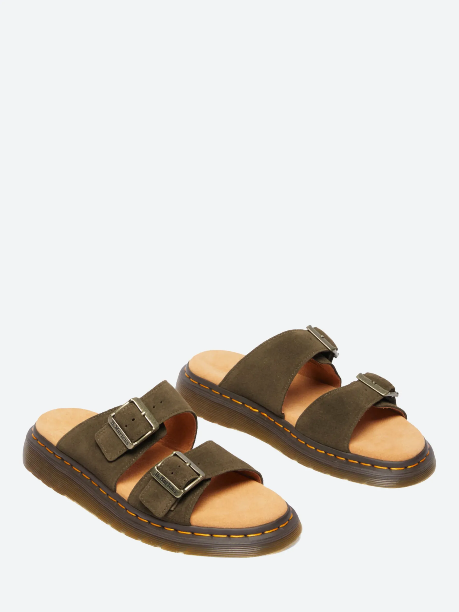 Dr. Martens - Josef Slide Sandals in Olive