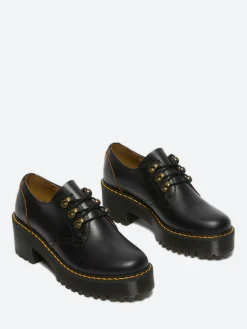 Dr. Martens - Leona Lo Heeled Shoes in Black