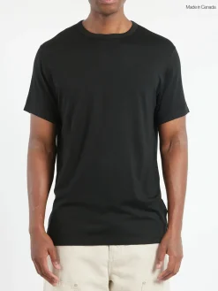 Ecologyst - 195 Merino Base Tee in Black