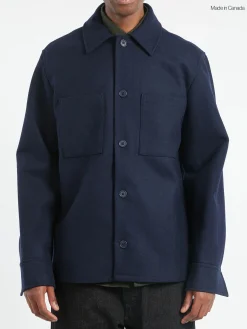 Ecologyst - Harbour Coat in Navy