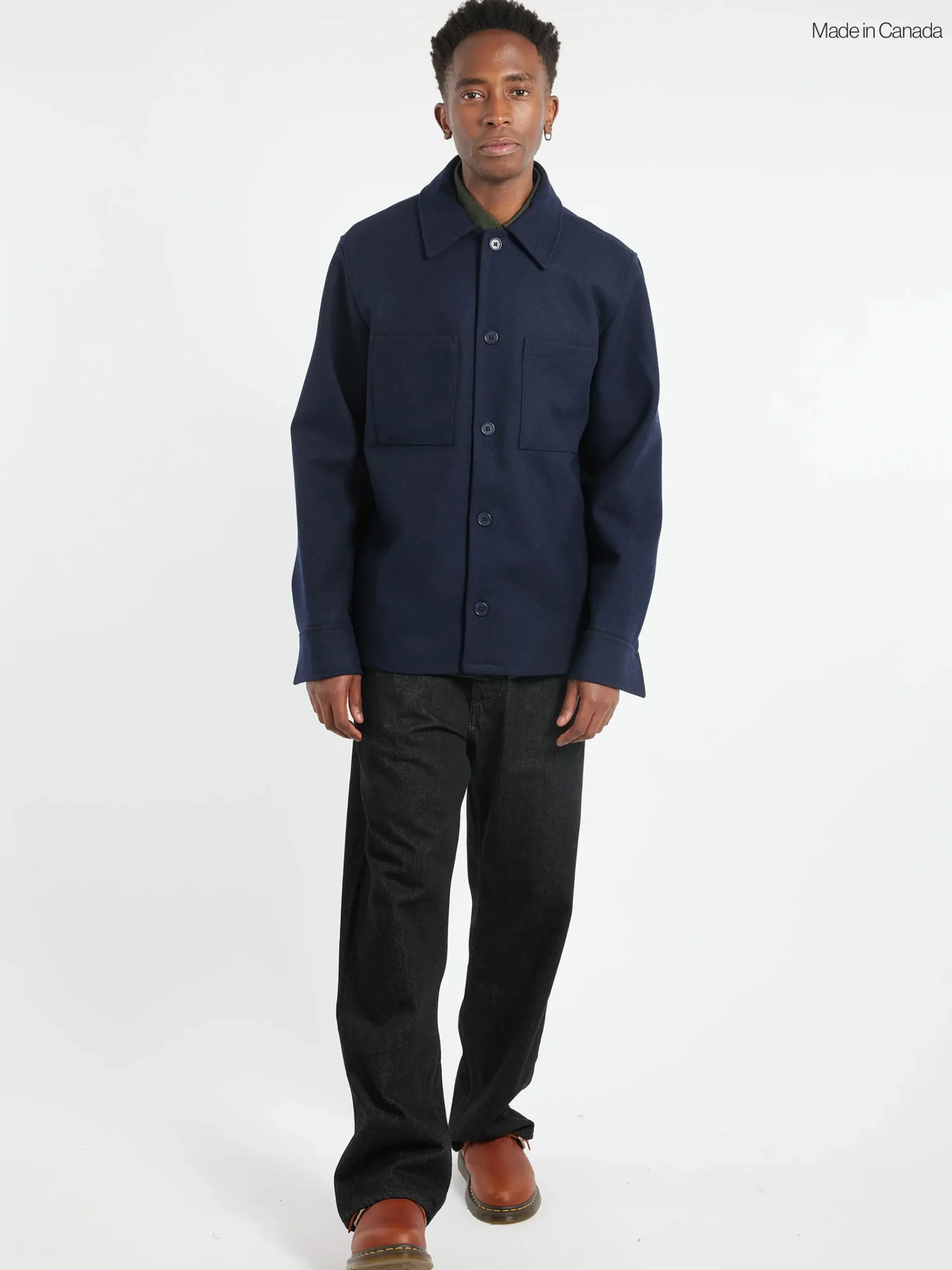 Ecologyst - Harbour Coat in Navy
