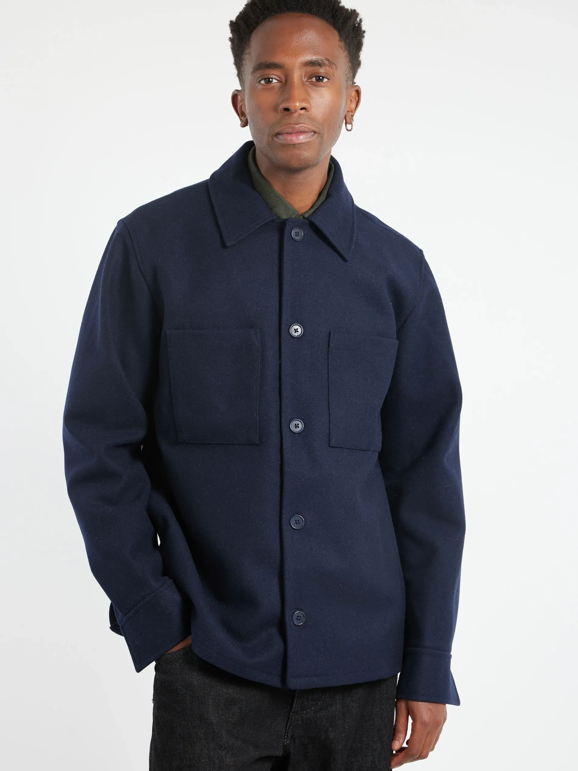 Ecologyst - Harbour Coat in Navy