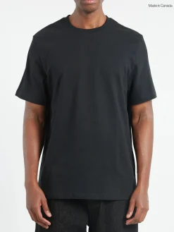 Ecologyst - Heavyweight S/S T-Shirt in Black
