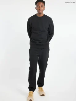 Ecologyst - Organic Crewneck Sweatshirt in Black