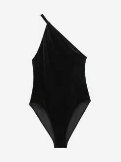 Filippa K - Asymmetric Swimsuit in Black