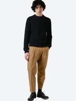 Filippa K - Chunky Cotton Sweater in Black