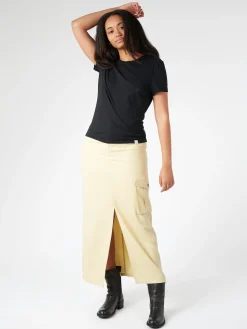 Filippa K - Crepe Cargo Skirt in Matcha Green