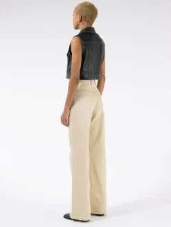 Filippa K - Leather Vest in Black