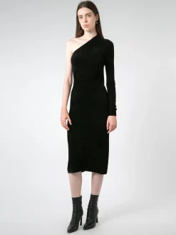 Filippa K - One Shoulder Dress in Black