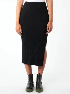 Filippa K - Rib Knit Skirt in Black