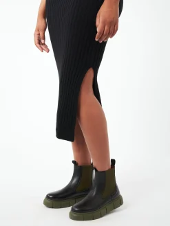 Filippa K - Rib Knit Skirt in Black