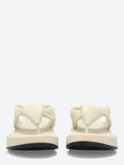 FitFlop - F-MODE Knot Flatform Toe-Post Sandals in Paris Beige